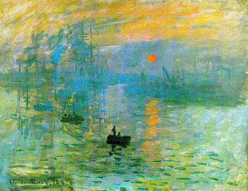 Claude Monet. Impression, Sunrise. 1872